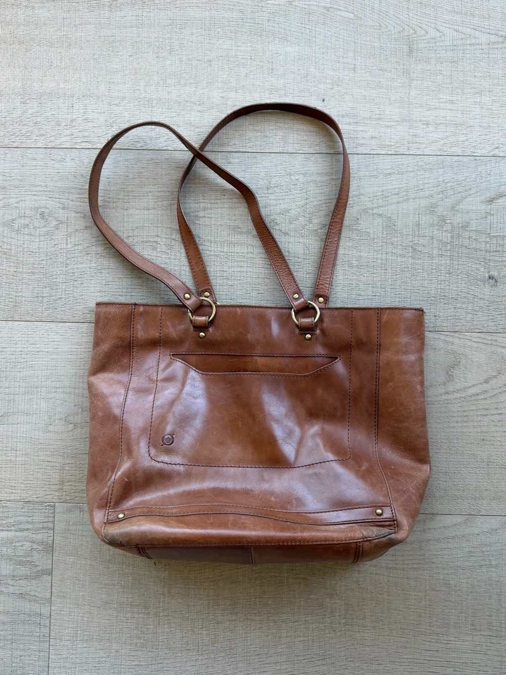 Born brown leather bag/purse